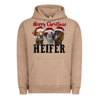 Pigment Burro merry christmas heifer Urban Hoodie - RanaPortraitStore