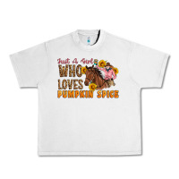 Lunar Rock Just A Girl Who Loves Pumpkin Spice Cowgirl Urban Heavy Tee - Artiststas