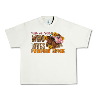 Pistachio Just A Girl Who Loves Pumpkin Spice Cowgirl Urban Heavy Tee - Artiststas