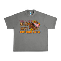 Tornado Just A Girl Who Loves Pumpkin Spice Cowgirl Urban Heavy Tee - Artiststas