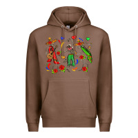 Chestnut mexican skeletons Premium Hoodie - Zillion Design Studio
