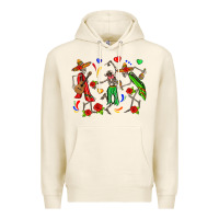 Tofu mexican skeletons Premium Hoodie - Zillion Design Studio