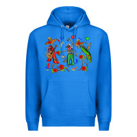 True Royal mexican skeletons Premium Hoodie - Zillion Design Studio