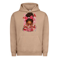 Pigment Burro one loved cna afro messy bun Urban Hoodie - texasbilliewilder