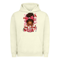 Pigment Pistachio one loved cna afro messy bun Urban Hoodie - texasbilliewilder