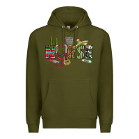 Army Green Mexican Nurse Premium Hoodie - texasbilliewilder