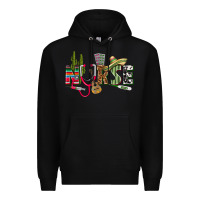 Black Mexican Nurse Premium Hoodie - texasbilliewilder