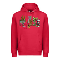 Cardinal Mexican Nurse Premium Hoodie - texasbilliewilder