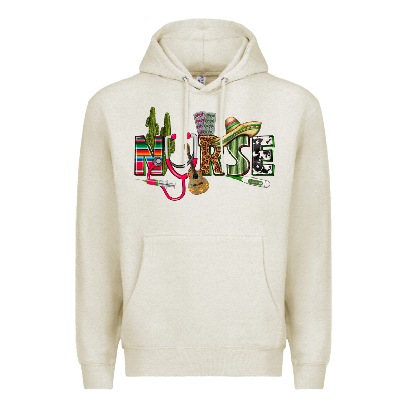 Mexican Nurse Premium Hoodie by texasbilliewilder | Teevron
