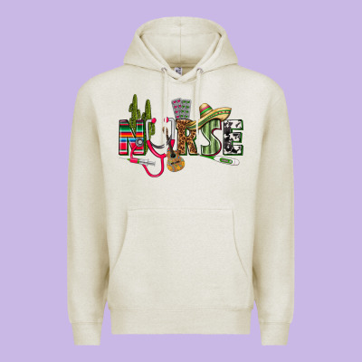 Mexican Nurse Premium Hoodie Designed By Texasbilliewilder