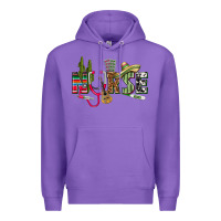 Purple Mexican Nurse Premium Hoodie - texasbilliewilder