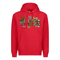 Red Mexican Nurse Premium Hoodie - texasbilliewilder