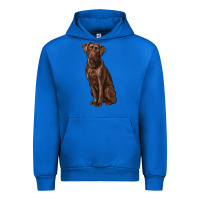Cobalt labrador retriever Urban Hoodie - RanaPortraitStore