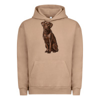 Pigment Burro labrador retriever Urban Hoodie - RanaPortraitStore