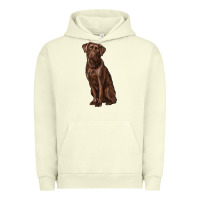 Pigment Pistachio labrador retriever Urban Hoodie - RanaPortraitStore