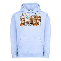 Pigment Grape Ice latte coffee cups Urban Hoodie - Zillion Design Studio