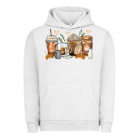 Pigment Lunar Rock latte coffee cups Urban Hoodie - Zillion Design Studio