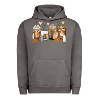 Pigment Tornado latte coffee cups Urban Hoodie - Zillion Design Studio