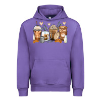 Tulip latte coffee cups Urban Hoodie - Zillion Design Studio