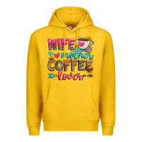 Lemon wife mother coffee lover Premium Hoodie - Zillion Design Studio