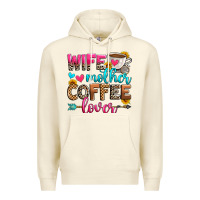 Sandshell wife mother coffee lover Premium Hoodie - Zillion Design Studio