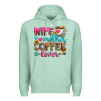 Seafoam wife mother coffee lover Premium Hoodie - Zillion Design Studio