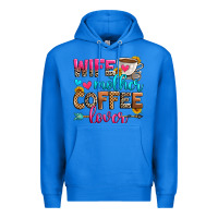 True Royal wife mother coffee lover Premium Hoodie - Zillion Design Studio