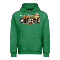 Emerald but first coffee Urban Hoodie - Zillion Design Studio