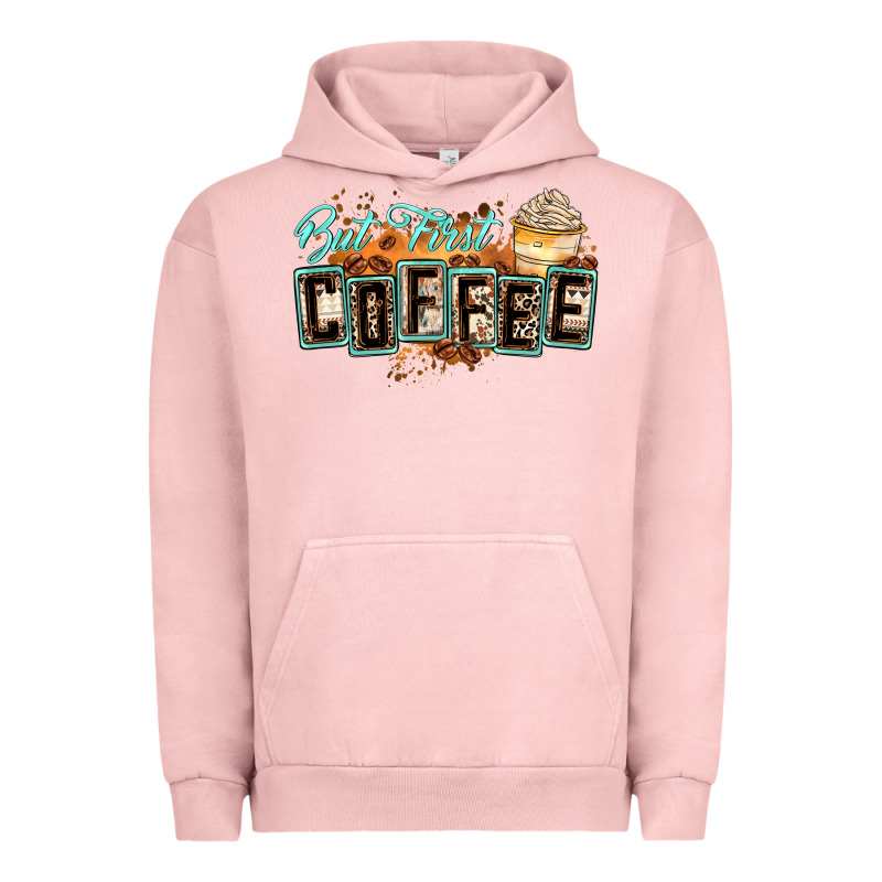 But First Coffee Urban Hoodie by Zillion Design Studio | Teevron