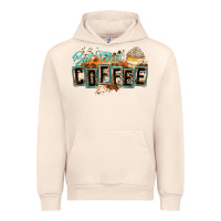 Sandshell but first coffee Urban Hoodie - Zillion Design Studio