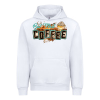 White but first coffee Urban Hoodie - Zillion Design Studio