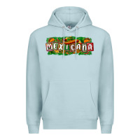 Blue Mist Mexicana Premium Hoodie - texasbilliewilder