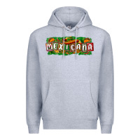 Heather Grey Mexicana Premium Hoodie - texasbilliewilder