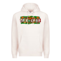 Pale Pink Mexicana Premium Hoodie - texasbilliewilder