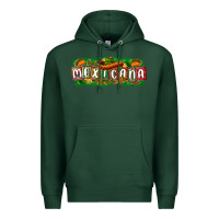 Sports Green Mexicana Premium Hoodie - texasbilliewilder