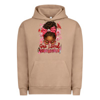 Pigment Burro one loved supervisor afro messy bun Urban Hoodie - texasbilliewilder