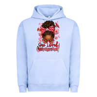 Pigment Grape Ice one loved supervisor afro messy bun Urban Hoodie - texasbilliewilder