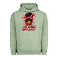 Pigment Oil Green one loved supervisor afro messy bun Urban Hoodie - texasbilliewilder