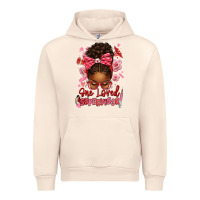 Sandshell one loved supervisor afro messy bun Urban Hoodie - texasbilliewilder