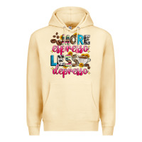 Pina Colada more espresso less depresso Premium Hoodie - Zillion Design Studio