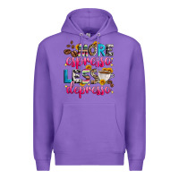 Purple more espresso less depresso Premium Hoodie - Zillion Design Studio