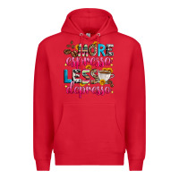 Red more espresso less depresso Premium Hoodie - Zillion Design Studio