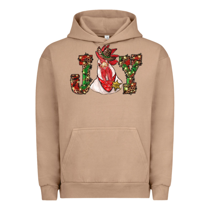 Christmas Joy With Rooster Urban Hoodie by RanaPortraitStore | Teevron
