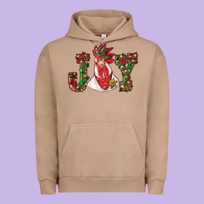 Christmas Joy With Rooster Urban Hoodie Designed By Ranaportraitstore