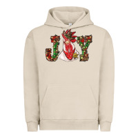 Pigment French Oak christmas joy with rooster Urban Hoodie - RanaPortraitStore