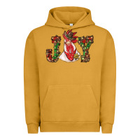 Pigment Peanut Butter christmas joy with rooster Urban Hoodie - RanaPortraitStore