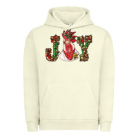 Pigment Pistachio christmas joy with rooster Urban Hoodie - RanaPortraitStore