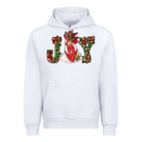 White christmas joy with rooster Urban Hoodie - RanaPortraitStore