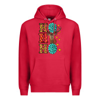 Cardinal christmas ho ho ho Premium Hoodie - RanaPortraitStore