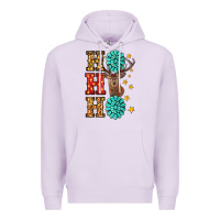Lilac christmas ho ho ho Premium Hoodie - RanaPortraitStore